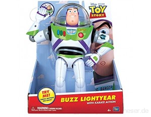 MTW Toys 64061 - Disney Pixar Toy Story Action Figur Buzz Lightyear mit Karateschlag 26 x 31 x 14 cm