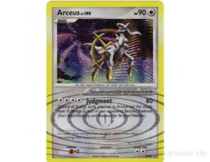Pokemon Arceus Einzelkarte: Lv. 100 Basic- HP 90 -Judgment 80 (English) (Maxi-Karte 14 x 20 5 cm) (A5 Karte) Diese Karte kann nicht in Duellen benutzt werden