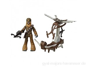 Star Wars Mission Fleet Gear Class Chewbacca Beachfront Barrage 6 3 cm große Figur und Fahrzeug Spielzeug für Kinder ab 4 Jahren