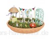 TOMY My Fairy Garden Spielzeugset - Magischer Einhorn-Garten & Spielen 1 x Set Einhorn Garten inkl. Grassamen & My Fairy Garden Spielzeugset - Magischer Feen-Garten