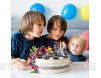 Cake Topper Set - YUESEN Dämonentöterin 6 Stück Party liefert Cupcake Figuren Party Kuchen Dekoration Lieferungen Cake Topper für Kinder Geburtstag Baby Mädchen Size: 7 cm