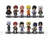 IWBI Naruto Sasuke Figur Pop Set Kleine Figuren Schachspielzeug zum Sammeln Gaara Akatsuki Version Modell