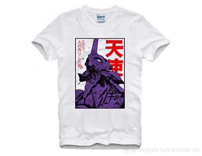 T-Shirt Neon Genesis Evangelion Shinj Asuka Eva Unit 01 Anime Mecha 90S Japan