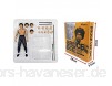 UXD YYBB Bruce Lee: PVC Abbildung Crafts Figuren Collection 4-teiliges Set Geschenke Spielzeug 9-12cm Figurines