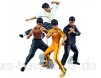 UXD YYBB Bruce Lee: PVC Abbildung Crafts Figuren Collection 4-teiliges Set Geschenke Spielzeug 9-12cm Figurines