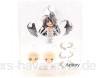 Yvonnezhang Overlord Anime Figur Albedo Nendoroid 642 10th Aniniversary PVC Gutes Lächeln Nendoroid Action Figure Sammeln Modell Spielzeug 11 cm mit Box