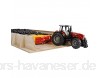 Kids Globe Riesen-Fahrsilo für Traktoren aus Holz ( Silo Fahrsilo Spielzeug Lagerhaus) Größe 30 x 60 x 6 cm Maßstab 1:32