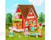Li’l Woodzeez Fuchs Tierfamilie Tippytail – 4 weiche Tierfiguren mit Bilderbuch auf Englisch – Spielzeug Tiere Set (5 Teile) Spielzeug für Kinder ab 3 Jahren