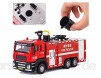 Baufahrzeug Hohe Simulation 1:50 Legierung Ziehen Zurück Wasser Tank Fire Truck Modell Sprinkler LKW Spielzeug Simulation Sound Und Licht