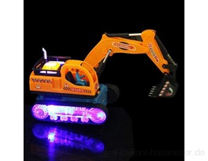 Baufahrzeuge Elektrische Musikbeleuchtung Universalbagger Bagger Demo Engineering Fahrzeug Kindermodell Spielzeug