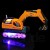 Baufahrzeuge Elektrische Musikbeleuchtung Universalbagger Bagger Demo Engineering Fahrzeug Kindermodell Spielzeug