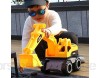 Baufahrzeuge Großer Bagger Toy Engineering Fahrzeug Bagger Sand Truck Bulldozer Reibungsgetriebenes Push Toy Auto Für Kinder