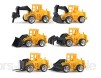 Baufahrzeuge Kinder Mini Engineering Fahrzeug Schiebespielzeug Trägheit Bulldozer Bagger Kinder Puppe Spielzeug Für Kinder Mädchen Jungen Geschenk