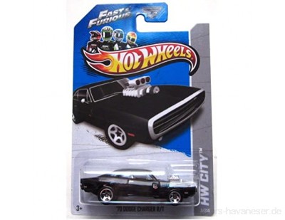 2013 Hot Wheels Hw City Fast & Furious - \'70 Dodge Charger R/T