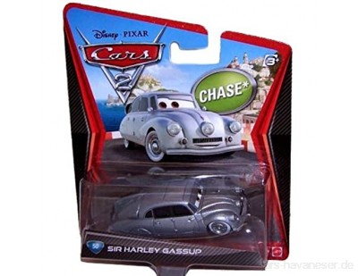 Disney Pixar CARS 2 Movie 1:55 Die Cast Car Sir Harley Gassup # 50 *Chase*