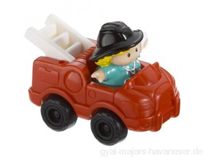 Fisher-Price – C4312 – Spielzeug für Kleinkinder – Little People – Feuerwehrauto