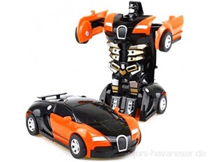Roboterauto Auto Spielzeug Roboter Auto Transformator Spielzeug Fahrzeuge Uhrwerk Aufwickeln Spielzeug Geschenk für Kinder Jungen Mädchen