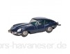 Schuco 450195500 Micro Racer Jaguar E-Type Modellauto Die-Cast Limitierte Auflage dunkelblau