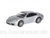 Schuco 452628100 Porsche 911 Carrera S Coupé (991) 1:87 Silber Maßstab