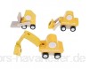 T TOOYFUL 12pcs Kleine Autos aus Holz Holzauto Spielzeugautos Pädagogische Holzspielzeug für Kinder