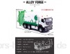 Baufahrzeug Hohe Simulation 1:32 Alloy Green Think Clean Müllwagen Volvo Truck Originalverpackung Geschenkbox