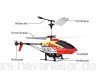 BHJH7 2 4 GHz unbemannter Hubschrauber Großes ferngesteuertes Flugzeug das elektrische tropfenresistente Legierungsflugzeugdrohne auflädt Kinderspielzeug im Freien Erwachsener Hubschrauber Eltern-Kin