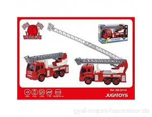 Jugatoys LKW Feuerwehr Lichter und Geräusche Maßstab 1:16 30 x 18 x 11 cm