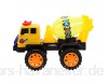 NUOBESTY Kinder Baufahrzeuge Spielzeug Kunststoff Zement LKW Spielzeug RC Zement LKW Geschenk für Kleinkinder Kinder