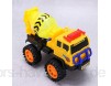 NUOBESTY Kinder Baufahrzeuge Spielzeug Kunststoff Zement LKW Spielzeug RC Zement LKW Geschenk für Kleinkinder Kinder