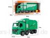 Sanitär-LKW Kinder-Sanitär-LKW Müllwagen Spielzeugauto Junge Simulation Trägheitstechnik LKW Reinigung Auto Modell 3-5 Jahre Alt