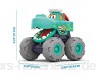 Stone and Clark Krokodil Truck mitFreilauffunktion – Monster Truck Spielzeug für Jungen Mädchen Babys Kleinkinder – Stark und Robustmit großen Rädernund witzigen Gesichtern – Ab 12 Monaten