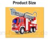 WZRY Spielzeugautos Feuerwehrauto-Spielzeug mit Lichtern und Geräuschen der Wasserpumpe Feuerwehrauto-Feuerwehrauto-Feuerwehrauto im Maßstab 1:12 mit ausziehbarer Leiter für Kleinkinder A
