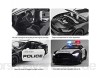 ZhaoXH 01.32 Rettungs Polizei Spielzeugauto mit Licht und Sounds Alloy Polizeiautos Modelle Spielen Fahrzeuge Spielzeug für Kinder-Baby-Mädchen-Kleinkind-Geburtstags
