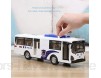 ZhaoXH Kinder Busmodells Inertial-Engineering Fahrzeug Polizei-Bus-Spielzeug mit Licht und Musik for Kinder-Baby-Mädchen-Kleinkind-Geburtstags