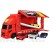 ZhaoXH Legierung Druckguss Transport Carrier-LKW-Spielzeug Autotransporter Autotransporter mit 4 Kleinen Autos für Junge Kleinkinder Auto-Spielzeug-Sammlung Geschenke