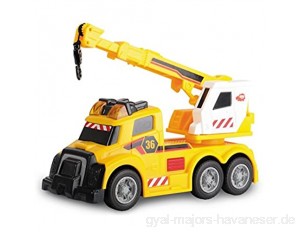 Dickie Toys 203302006 - Action Series Mobile Crane Kranwagen inklusive Batterien 15 cm