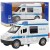 Zerodis 1:32 Mini Simulation Legierung Krankenwagen mit Ton und Licht Modell Spielzeugfahrzeug Sammlung Geschenk für Kinder über 3 Jahre alt(Blau)
