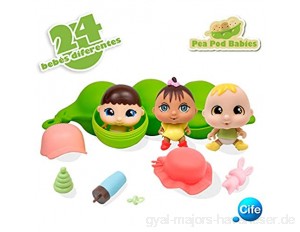 Pea Pod Babies CIFE 41800 - Puppen mit Zubehör Mehrfarbig Einheitsgröße
