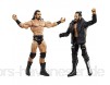 WWE GVJ20 - Action Figuren 2er-Pack (15 cm) Seth Rollins vs Drew McIntyre Geschenk zum Sammeln für WWE Fans ab 6 Jahren