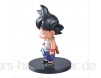 Yangzou Dragon Ball Z Son Goku Krillin Kindheit Abbildung Spielzeug 12-15Cm   PVC - Action - Figur Anime DBZ Sammlung Modell Spielzeug Für Kind - Geschenk ( 2 Stück )