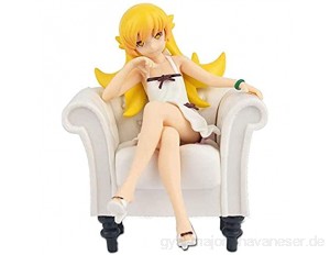 Anime Sitzhaltung Oshino Shinobu PVC Modell Charakter Toy Collection Dekoration Geschenksammlung 15cm