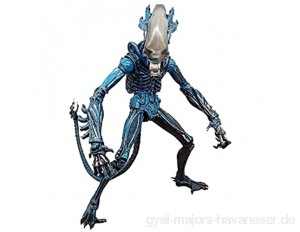 jiamin Alien: Alien Vs.Predator Blue Alien Plus Zwei Masken Plus EIN Wurm Sammlung PVC-Figur (Nicht Originale Version)