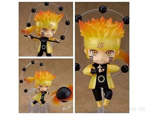 MICOKID Naruto Uzumaki Naruto Sechs Dao Unsterbliche Q-Version Nendoroid Face Change Bewegliche Boxed Anime Charakter Modellsammlung Spielzeug Geschenk Actionfigur Puppe Geburtstagsgeschenk