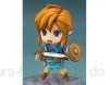 MICOKIDie Legende von Zelda Link Atem der Wildnis Q Nendoroid Face Change Bewegliche Boxed Anime Charakter Modellsammlung Spielzeug Geschenk Actionfigur Puppe Geburtstagsgeschenk