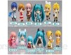 ODEUXS Hatsune Miku Familie Deep Sea Girl Box Eier Full 12 Styles-Sammlerstücke-Desktop-Dekoration-Auto Dekoration Höhe ca. 6 5 cm (2 55)