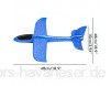 Achimer Segelflugzeug Flugzeug Styropor Modell Schaum Flugzeug Wurfgleiter Styroporflieger Manuelles Werfen Spielzeug Outdoor Sport Spielzeug für Kinder