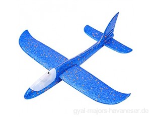 Achimer Segelflugzeug Flugzeug Styropor Modell Schaum Flugzeug Wurfgleiter Styroporflieger Manuelles Werfen Spielzeug Outdoor Sport Spielzeug für Kinder