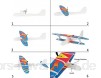 Boosns Hand Throwing Glider elektrisch Schaum Aufladen Wirf das Flugzeug Kinderspielzeug