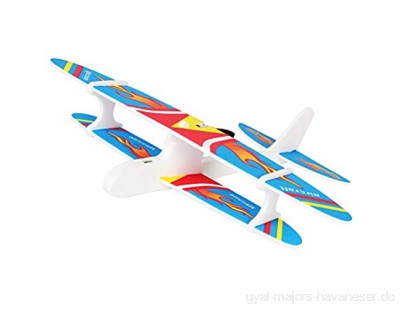Boosns Hand Throwing Glider elektrisch Schaum Aufladen Wirf das Flugzeug Kinderspielzeug