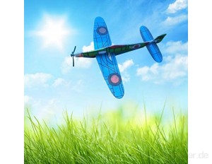 Gleitflugzeuge „Propeller“ – zum Spielen für Kinder – für den Kindergeburtstag Segelflugzeug Flugzeuge Styropor Manuelles Werfen Flugzeug Werfen Fliegen Modell Outdoor-Sports Flugzeug Spielzeug